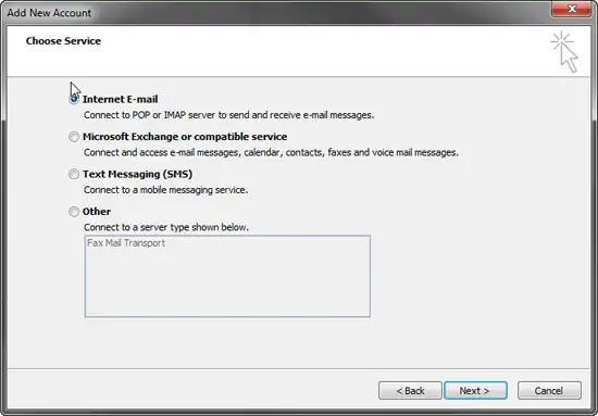 outlook 2010 setup instructional image 4