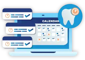 Online scheduling for a dental practice 