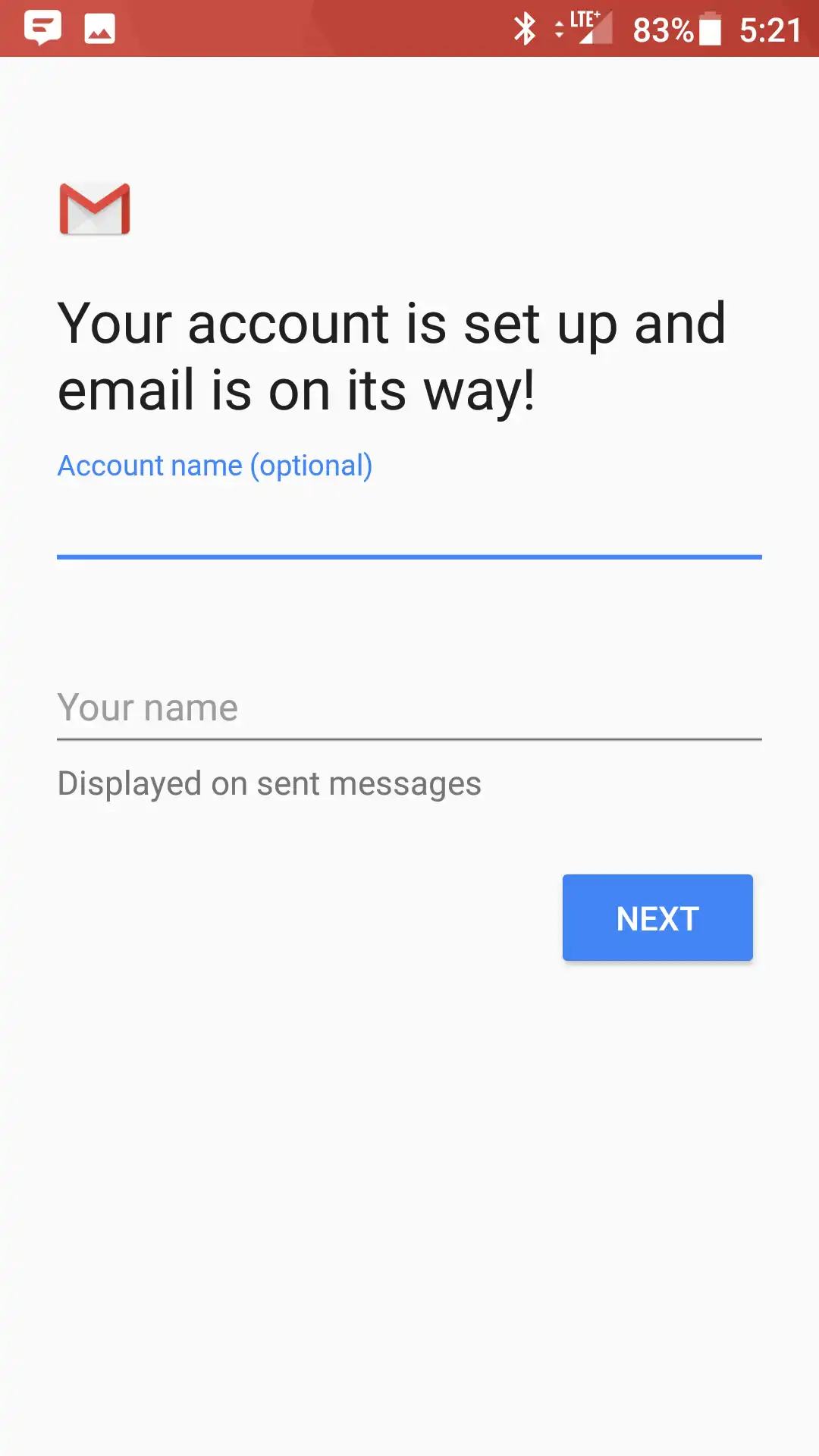 Android: Gmail setup instructional image 7