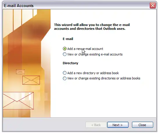 outlook 2003 setup instructional image 3